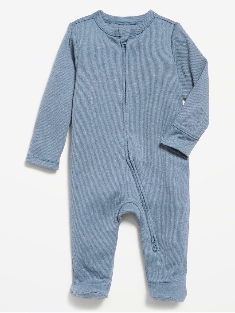Ribbed 2-Way-Zip Sleep & Play